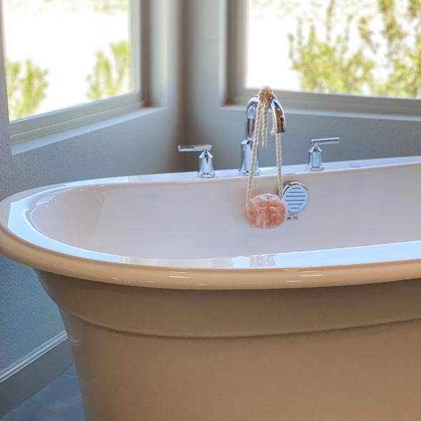 Pink Himalayan Bath and Shower Salt Rock Small