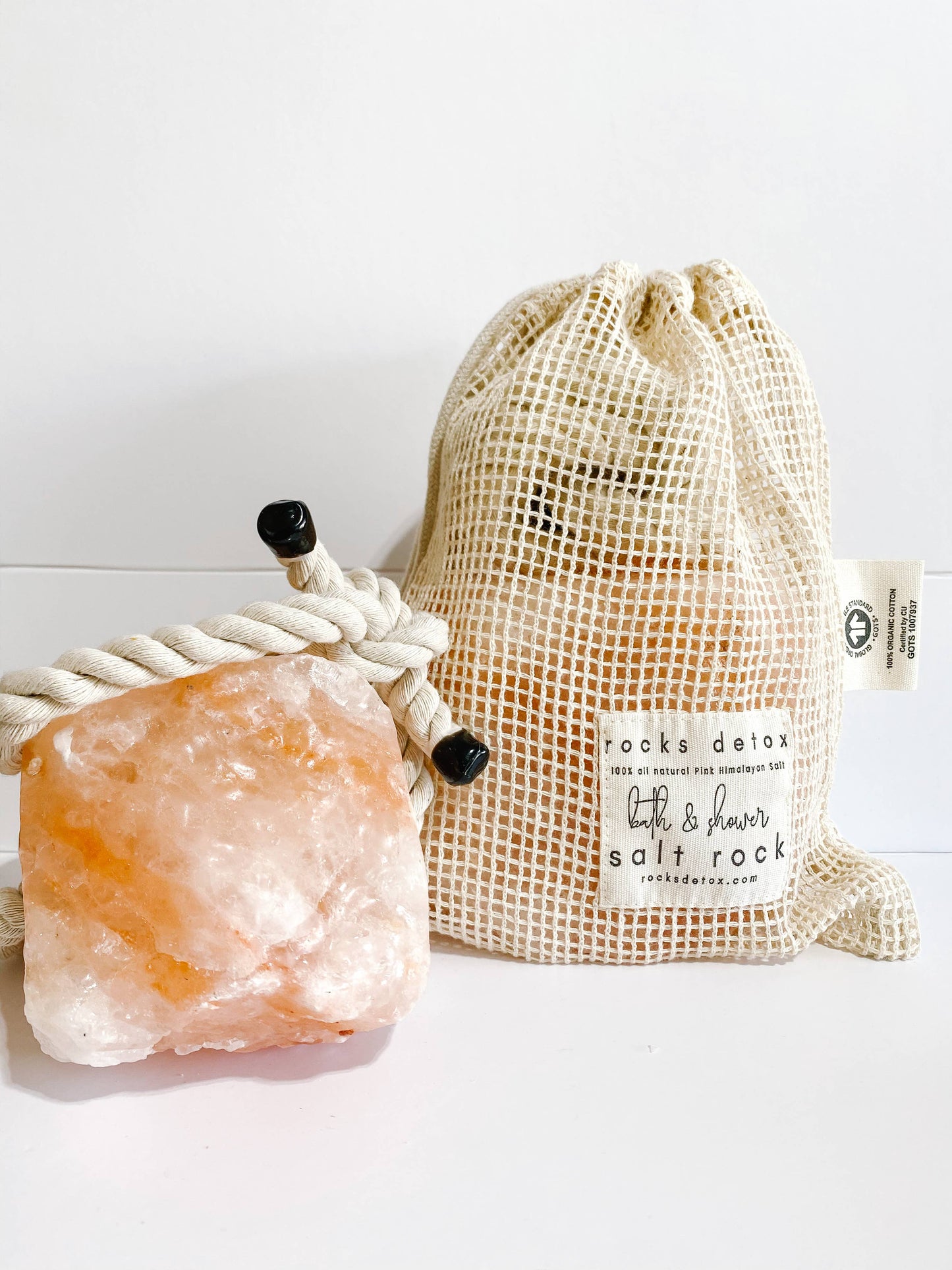 Pink Himalayan Bath and Shower Salt Rock Small