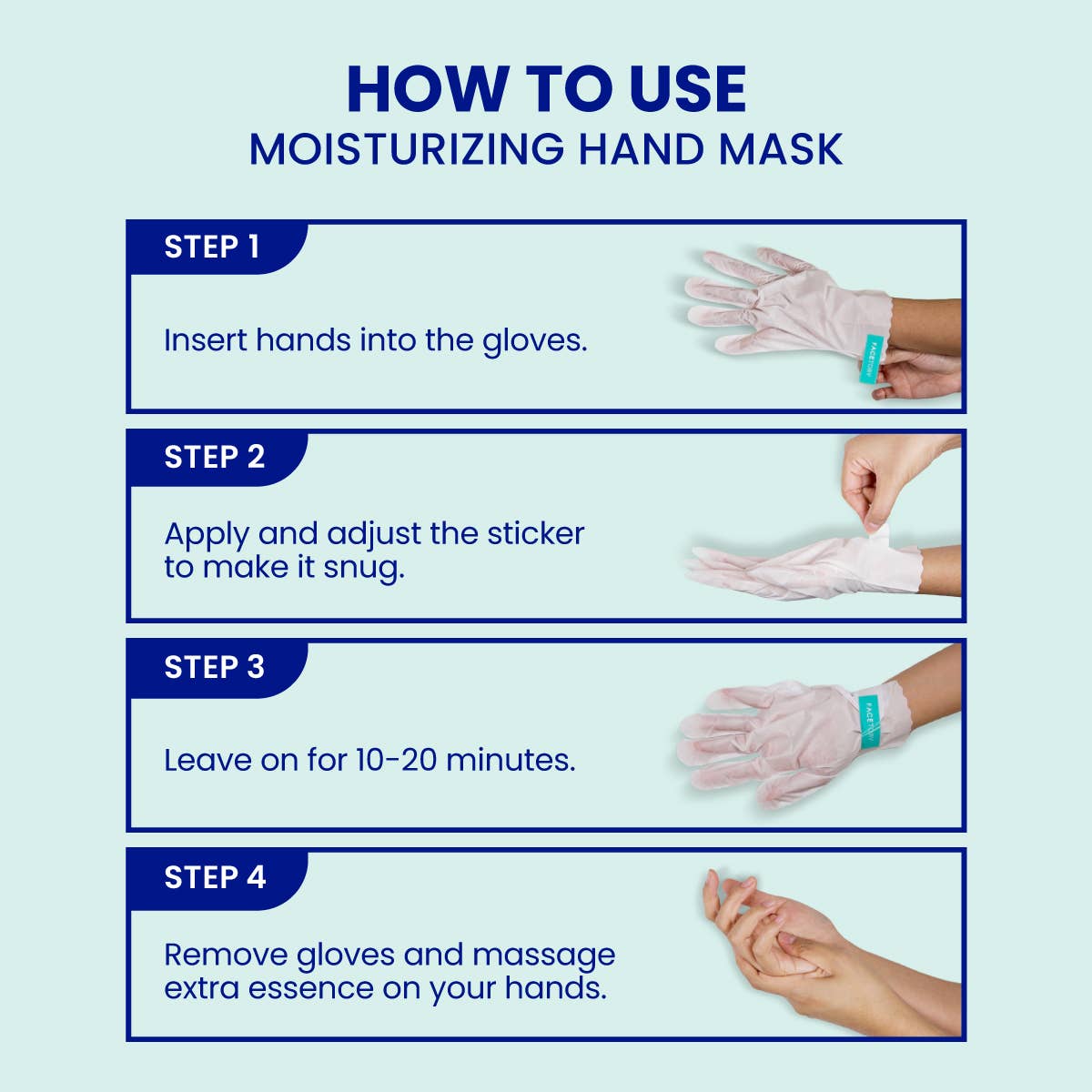 Soft Hands -Hands Mask